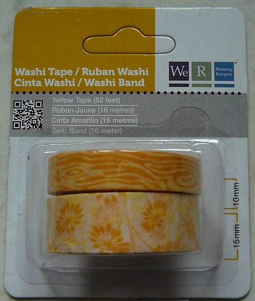 Washi tape 2 ks 2x8 m