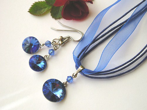 Swarovski sada Rivoli Sapphire — foto 1