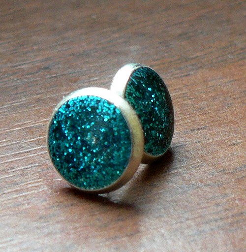 Blue sparkles - 9 mm — foto 1