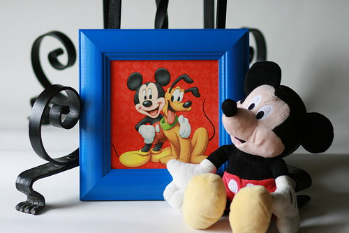 Mickey a Pluto
