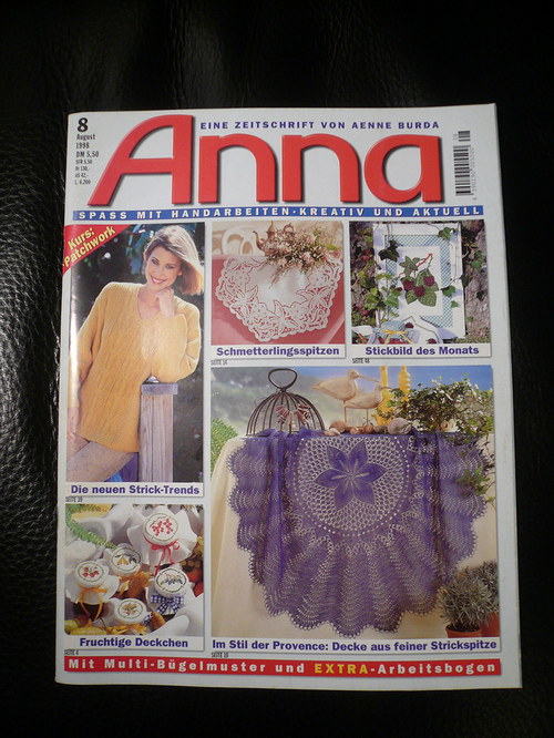 Časopis ANNA 8/1998 — foto 1