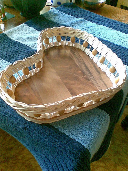 Košík srdíčko
