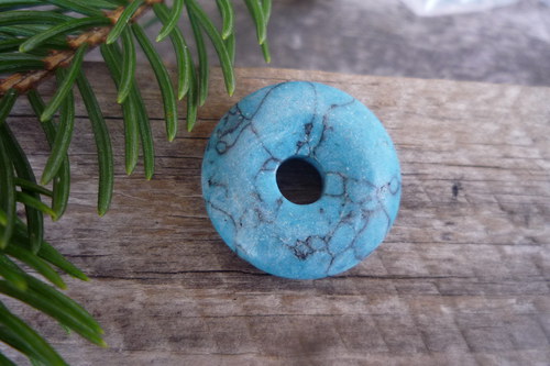 Donut 2 cm, tyrkenit č. L7783 — foto 1