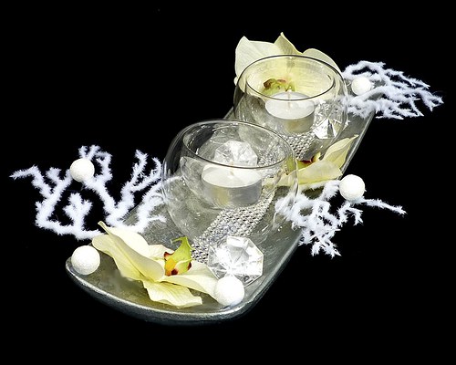 Vánoční svícen Jednoduchá elegance — foto 1