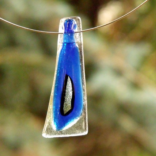 Skleněný šperk "ROYAL BLUE" — foto 1