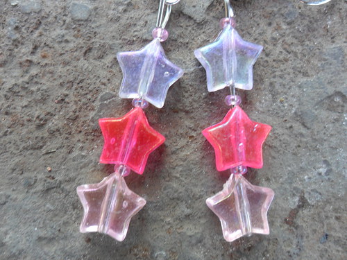 Stars - pink, red, violet — foto 1