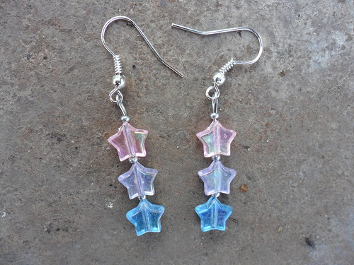 Stars - blue violet pink — foto 1