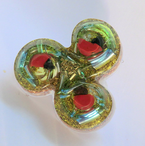Orgonit * Amulet(5)* Triskel s jaspisem*Láska* — foto 1