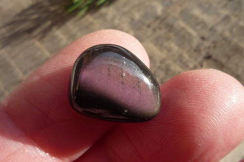 Obsidián duhový č. L7896 — foto 1