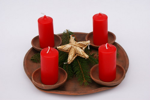Adventní svícen — foto 1