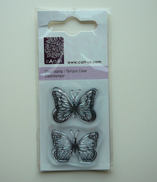 Razítko motýlek 3x2.3 cm — foto 1