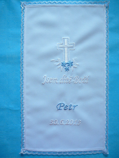 Křestní rouška č.11 — foto 1
