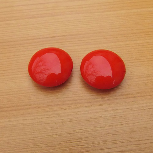 Skleněné lentilky -21 mm - 2 kusy