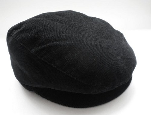 Menžestrový baret - čierny — foto 1