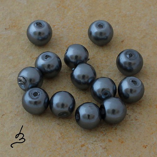 Voskovky šedé TM 6 mm, 40 ks
