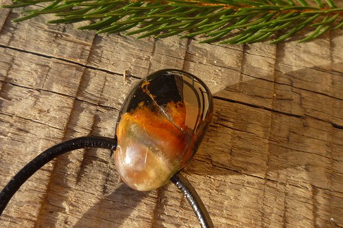 Vrtaný onyx/sardonyx č. L8152 — foto 1