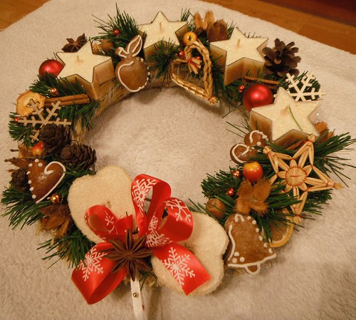 Adventní věnec - hvězdičkový — foto 1