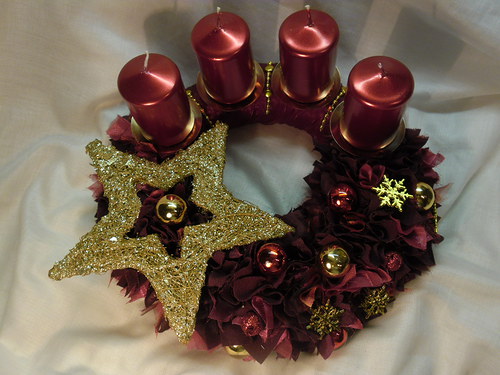 Adventní červenozlatý — foto 1