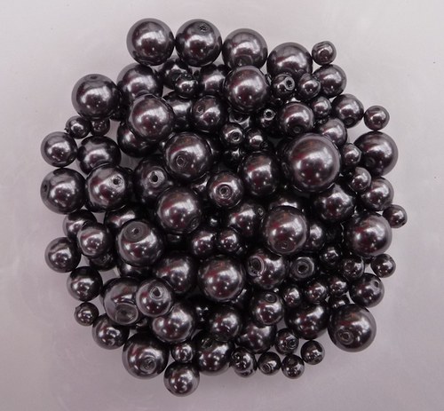 Voskové perle šedé mix 50g — foto 1