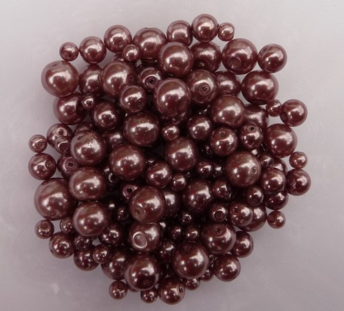 Voskové perle hnědavé mix 50g — foto 1