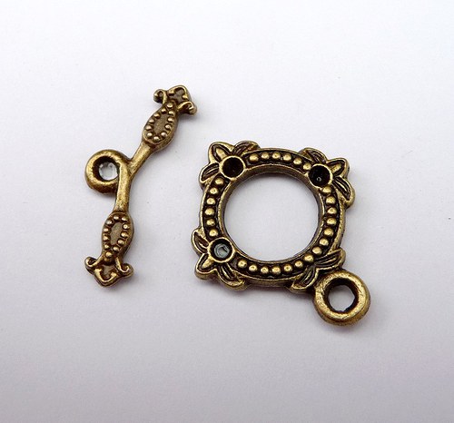 Americké zapínání-vintage 1set