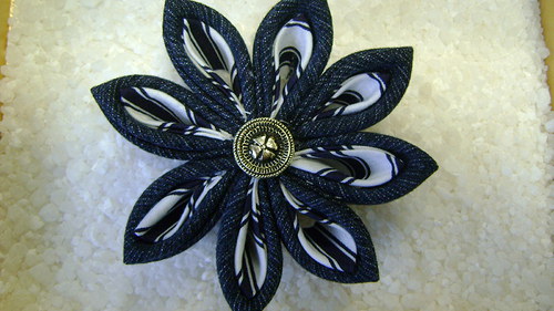 Kanzashi brož — foto 1