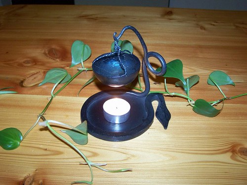 Kovaná aromalampa — foto 1