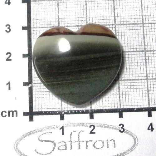 Srdce z polychromního jaspisu č.8 — foto 1