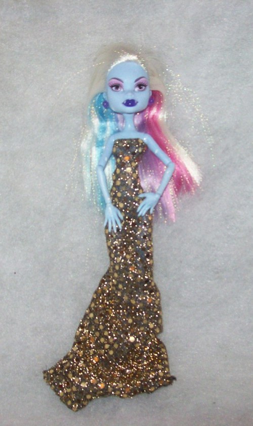 Zlaté flitrové pro Monster High — foto 1