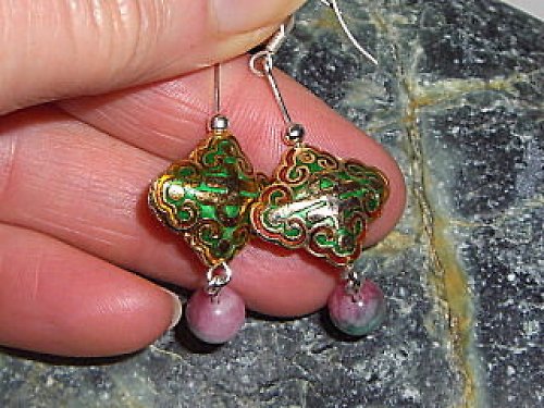 Cloisonnky zeleno-zlaté — foto 1
