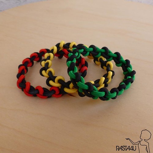 Gumičky na ručky - RASTA — foto 1