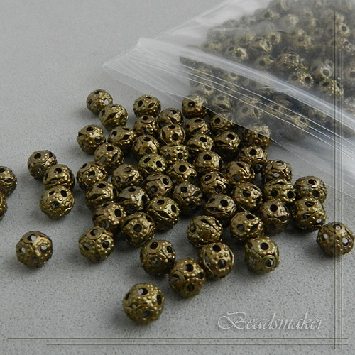 Kovové kuličky 4 mm - 10 kusů — foto 1