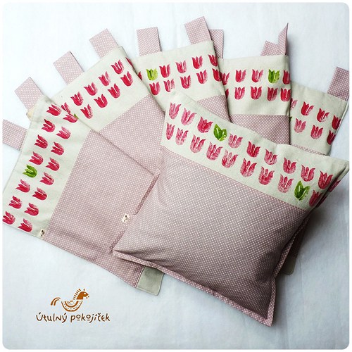 Kapsář za postel a polštář - TULIPÁNKOVÝ — foto 1