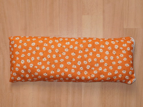 Pohankový (špaldový) polštářek - 18 x 50, oranž
