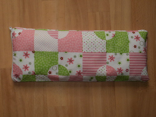 Pohankový (špaldový) polštářek - 18 x 50,patchwork