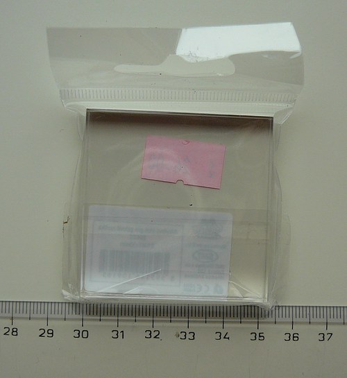 Akrylový blok 51x51x10 mm