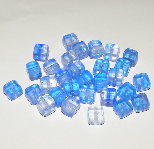 Skleněné korálky - 30 kusů — foto 1