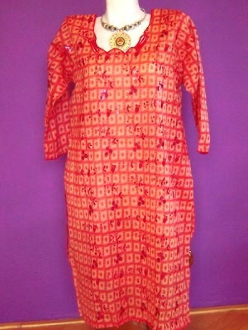 Kaftan etno vyšívaný — foto 1