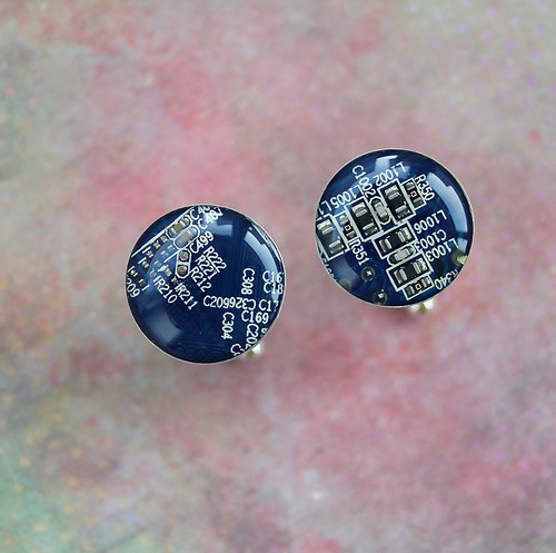 IT manžetové knoflíčky /darkblue/ — foto 1