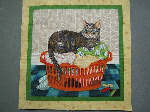 Kočky I - panel 12x12cm — foto 1