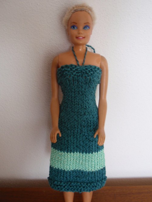 Barbie - zelené šaty — foto 1