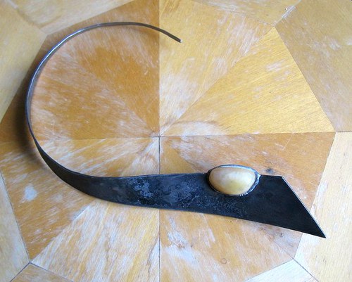 Náhrdelník střep s kalcitem — foto 1