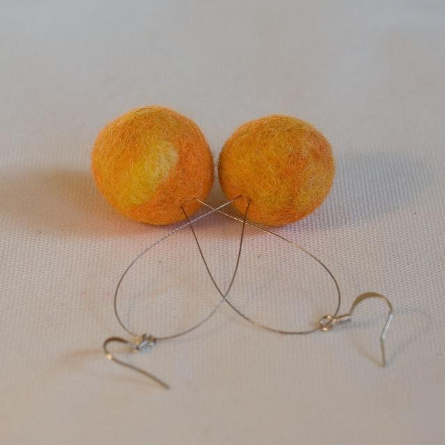 "slunečné" náušnice — foto 1