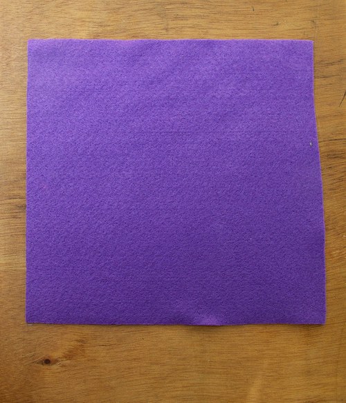 Fialový filc 200g/m2 — foto 1