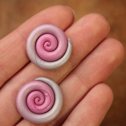 Náušničky spiral — foto 1