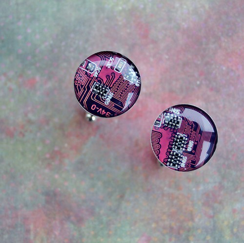 IT manžetové knoflíčky /violet/ — foto 1