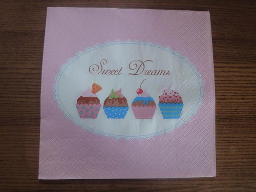 Ubrousek na decoupage - sweet dreams — foto 1