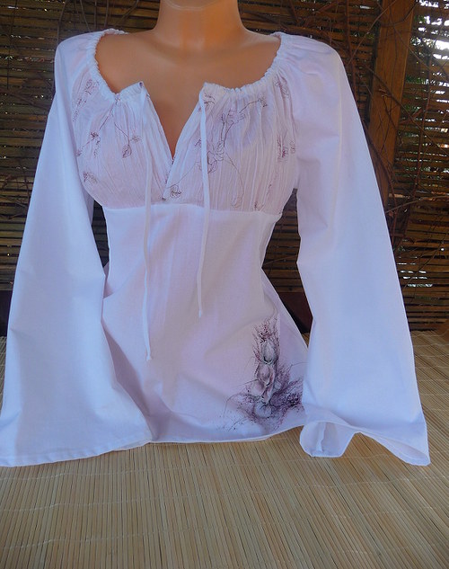 Dám. halenka´pro něžnou vílu — foto 1
