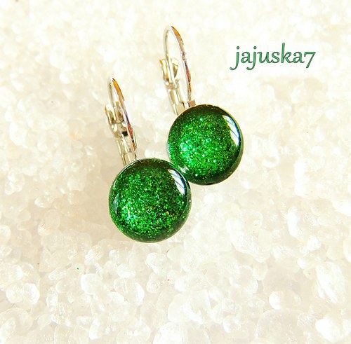 Sparkle visací 10 mm *ZELENÁ* — foto 1