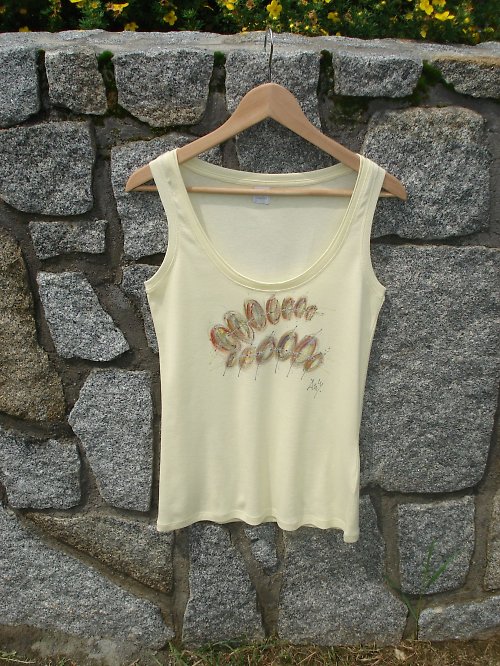 Malované originál tílko — foto 1